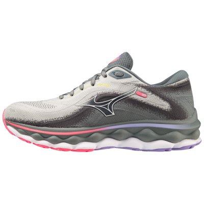Zapatillas Para Correr Mizuno WAVE Sky 7 Mujer - Azules / Blancos / Rosas - Chile M812MOVJRU